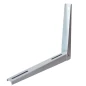 Set aus 2 klappbaren Konsolen 400 x 460 mm, Halterungen für Klimaanlagenmontage