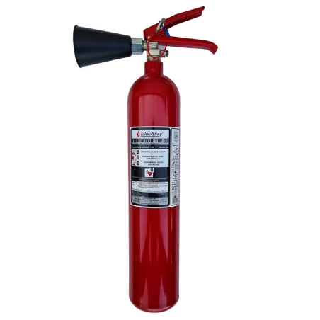 Brandschutz-Feuerlöscher mit Kohlendioxid Typ G2