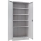 Armoire métallique, armoire démontable et modulaire 1700 x 800 x 400 mm avec 2 portes et 4 étagères Armoire métallique, armoire démontable et modulaire 1700 x 800 x 400 mm avec 2 portes et 4 étagères