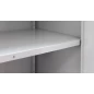 Armadio metallico modulare smontabile 1700 x 800 x 400 mm con 2 ante e 4 ripiani Armadio metallico modulare smontabile 1700 x 800 x 400 mm con 2 ante e 4 ripiani