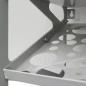 Dekorativer Schuhschrank aus Metall – modular und demontierbar