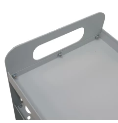 Étagère décorative métallique modulaire démontable - détail supérieur