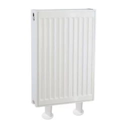 Bodenhalter für Heizkörper/Radiatoren aus Stahl 30 cm – klassische Montage