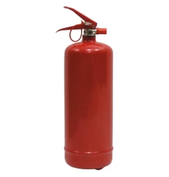 Estintore auto Prevenzione e lotta agli incendi P2 a polvere ABC - posteriore