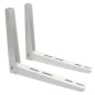 Set aus 2 klappbaren Konsolen 400 x 600 mm, Halterungen für Klimaanlagenmontage