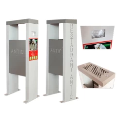 Ecologic recycling bin collage